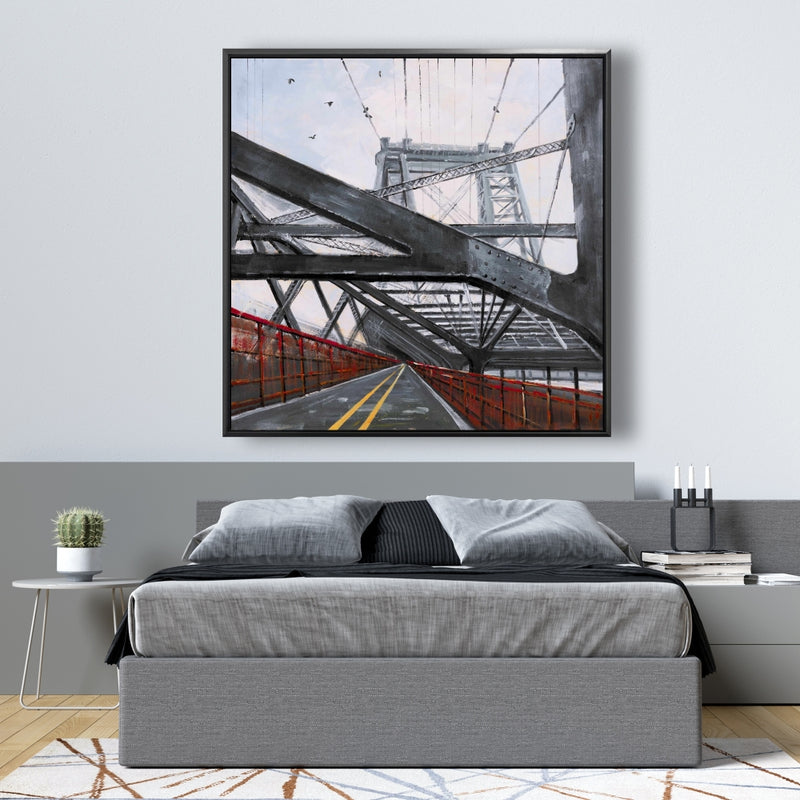 Bridge Architecture, Fine art gallery wrapped canvas 24x36