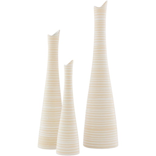 100% Ceramic Vase 3 Set